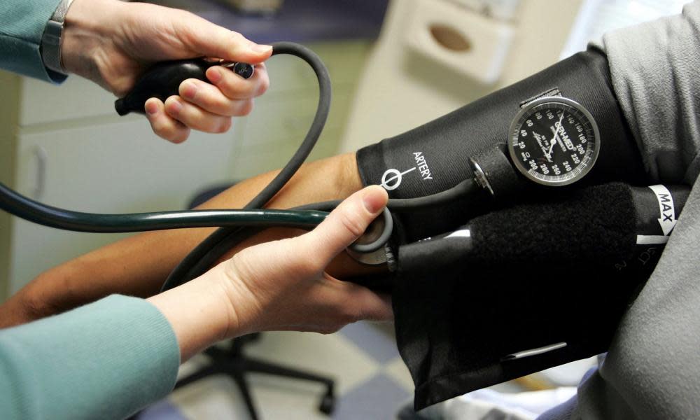 blood pressure reading