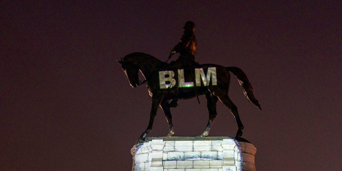 BLM George Floyd statue .JPG