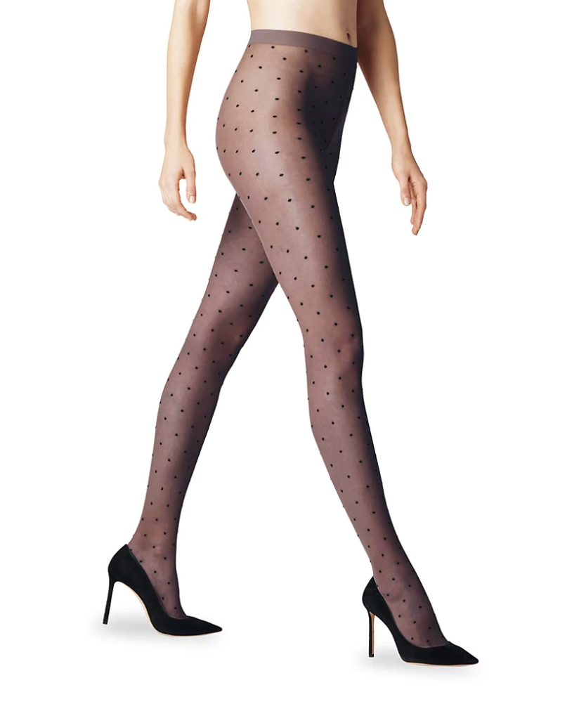 7) Falke Sheer Polka Dot Tights