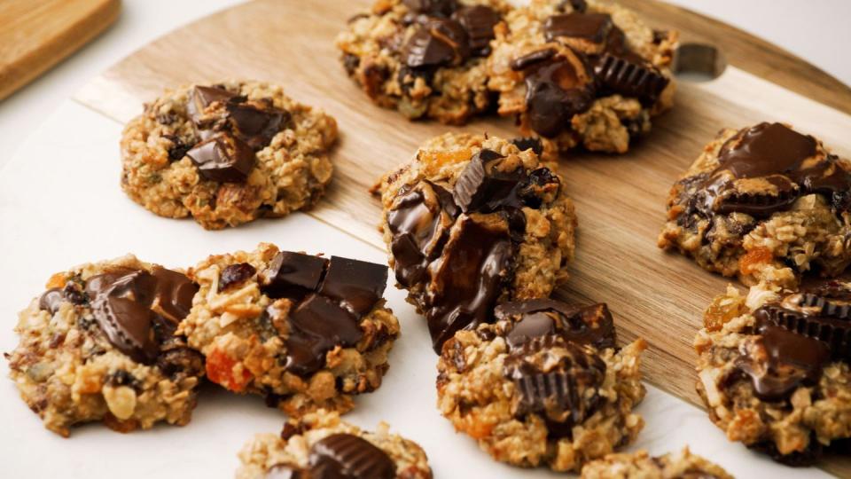 PB Cup Trail Mix Cookies