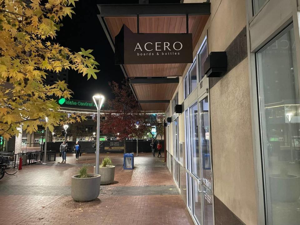 Acero has opened in the former Lucky Fins spot in downtown Boise.