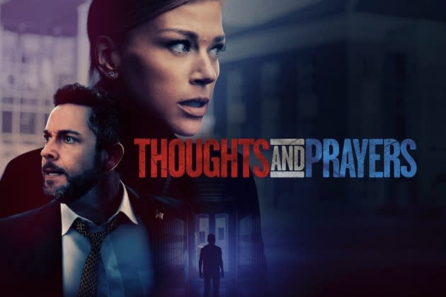 Adrianne Palicki Gets Fucked Porn - Zachary Levi and Adrianne Palicki Release Poignant School Shooting Short  Film 'Thoughts and Prayers' (EXCLUSIVE)