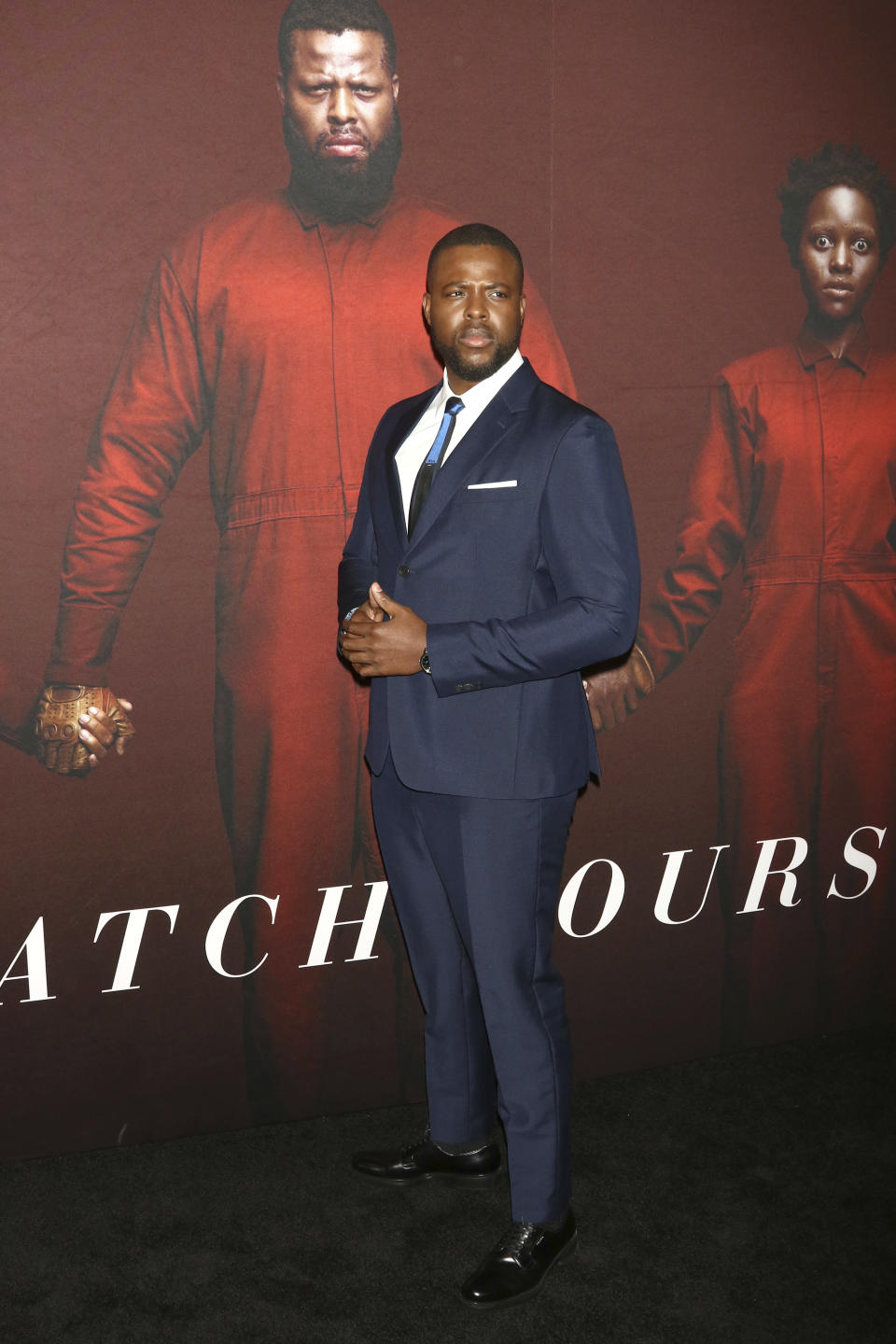 Winston Duke attends the premiere of "Us" at the Museum of Modern Art on Tuesday, March 19, 2019, in New York. (Photo by Greg Allen/Invision/AP)