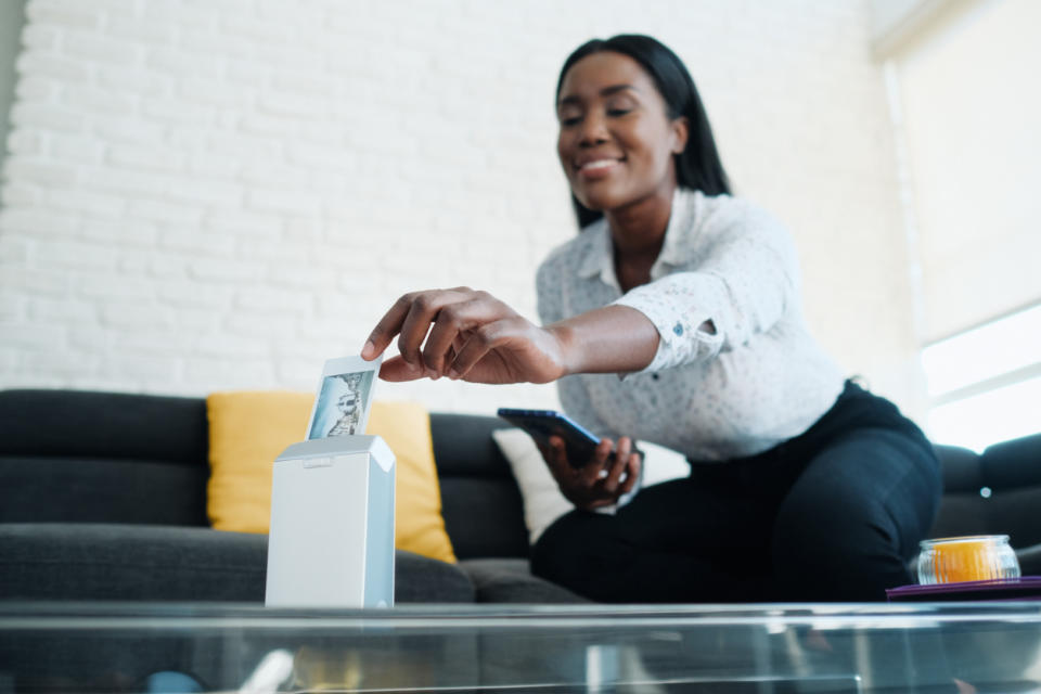 Now you can print photos and stickers with the tap of your phone. (Source: iStock)