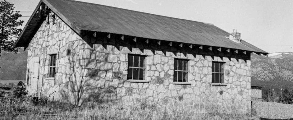 After the establishment of the Manhattan Project, the Power House became George Kistiakowsky’s home. Los Alamos National Laboratory