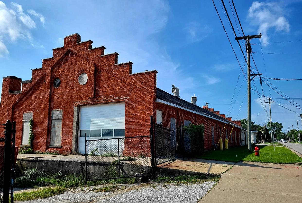 The former Gibraltar building is shown on Thursday, Aug. 17, 2023, at 3592 Military St. in Port Huron's south end. It was purchased by the Walker brothers under 3952 Military LLC in 2021.