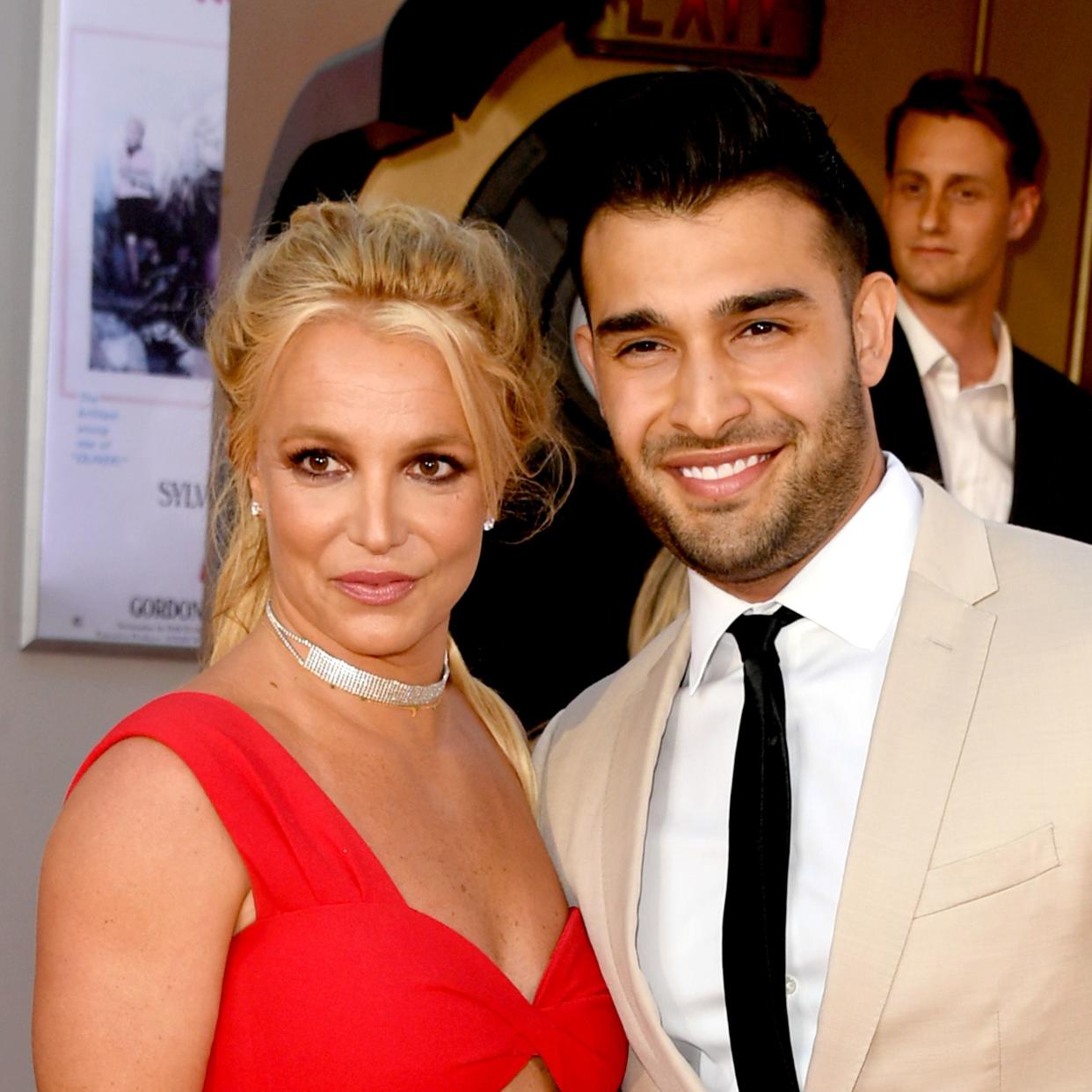  Britney Spears and Sam Asghari 