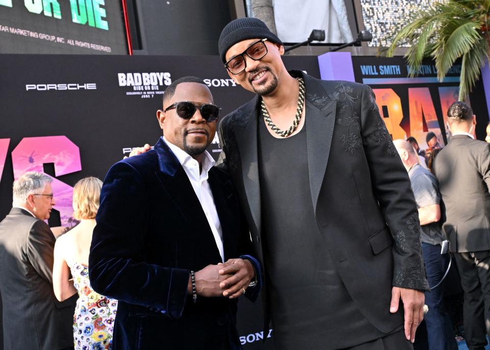 Martin Lawrence et Will Smith à la première de « Bad Boys : Ride or Die »