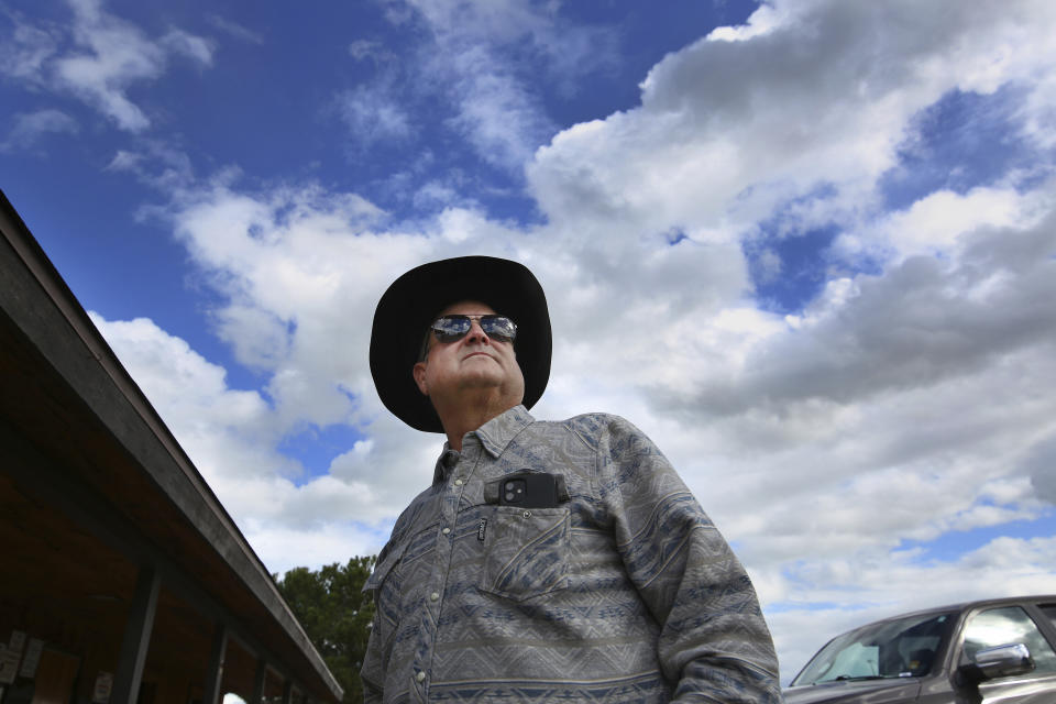 Zane Denio is shown outside Ethel's Old Corral Cafe in Bakersfield, Calif., where U.S. House of Representative Kevin McCarthy is a 4th generation resident for the 23rd district, Thursday, Jan. 5, 2023. (AP Photo/Gary Kazanjian)