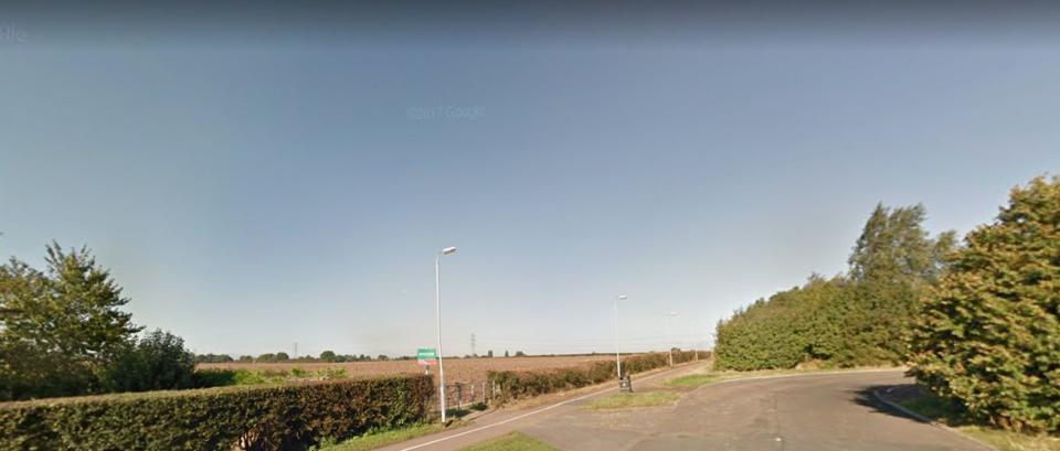 The foot and lower leg was discovered near Louth Road in New Waltham (Picture: Google Maps)