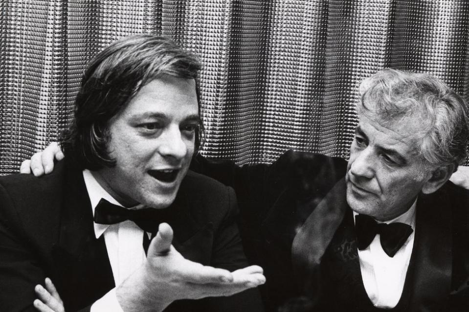 Stephen Sondheim and Leonard Bernstein