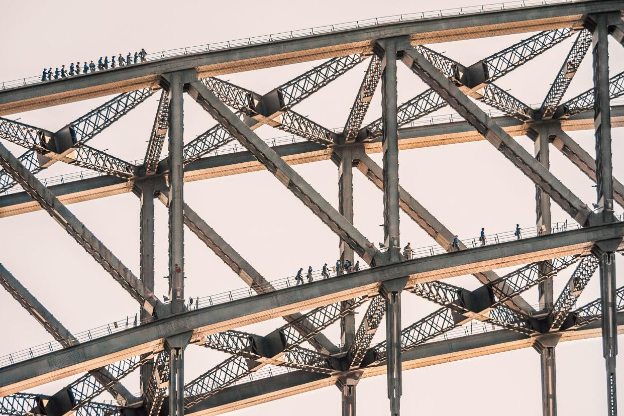 The Top Of Sydney's Harbor Bridge, Sydney, Australia