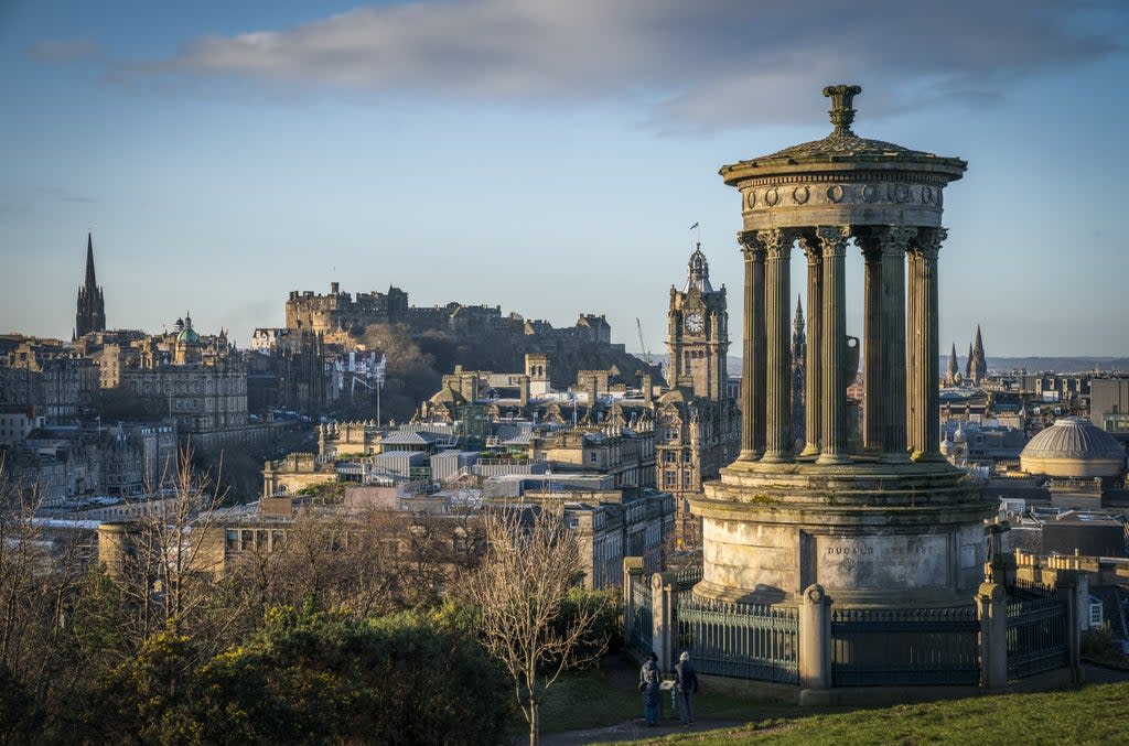 There have been reports of a strange smell in Edinburgh (Jane Barlow/PA) (PA Wire)