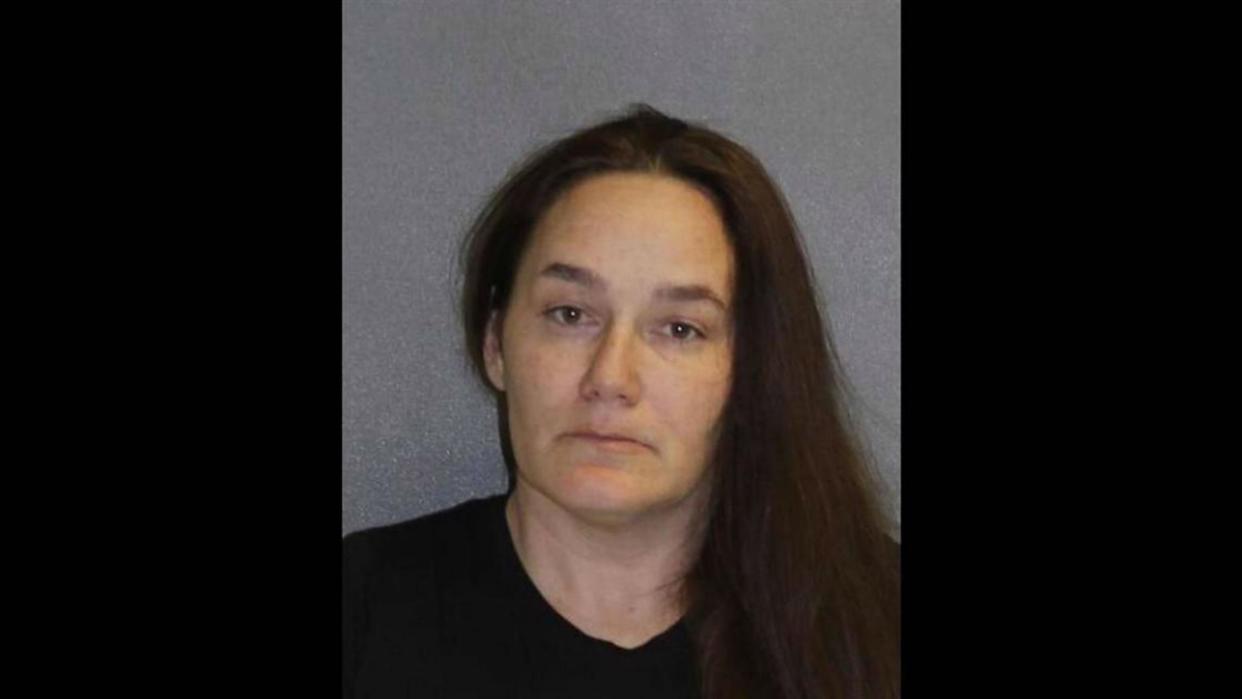 Victoria Kanger was arrested and charged with child neglect (Volusia County Sheriff's Office)