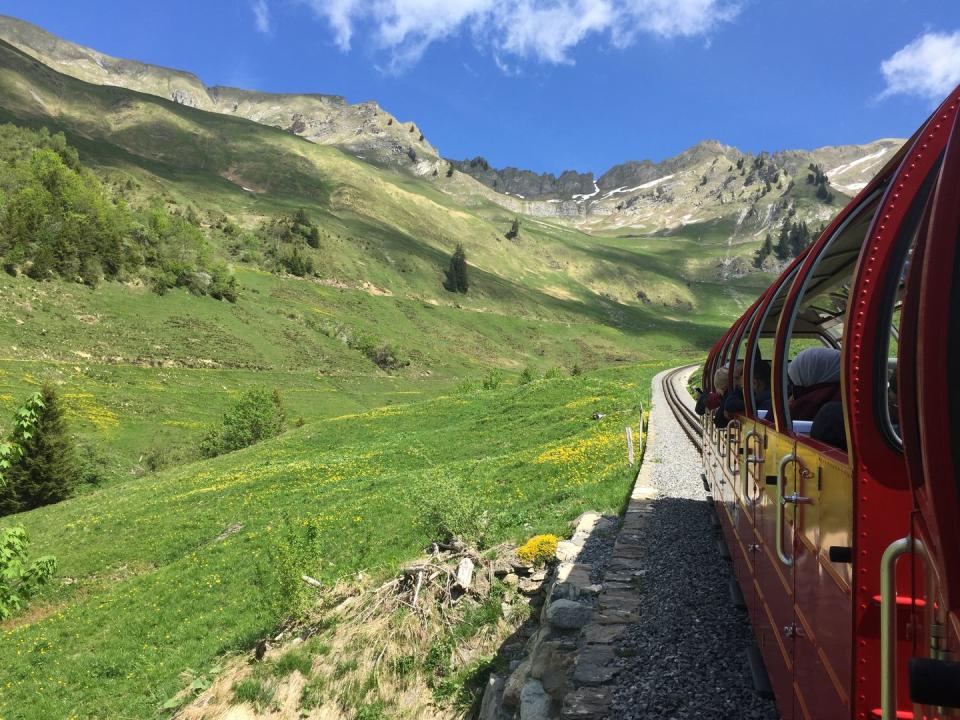 switzerland's most scenic trains