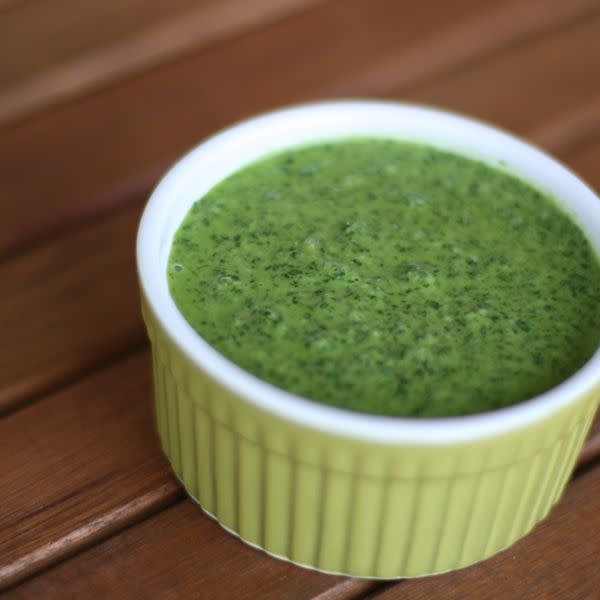 Meyer Lemon and Arugula Pesto