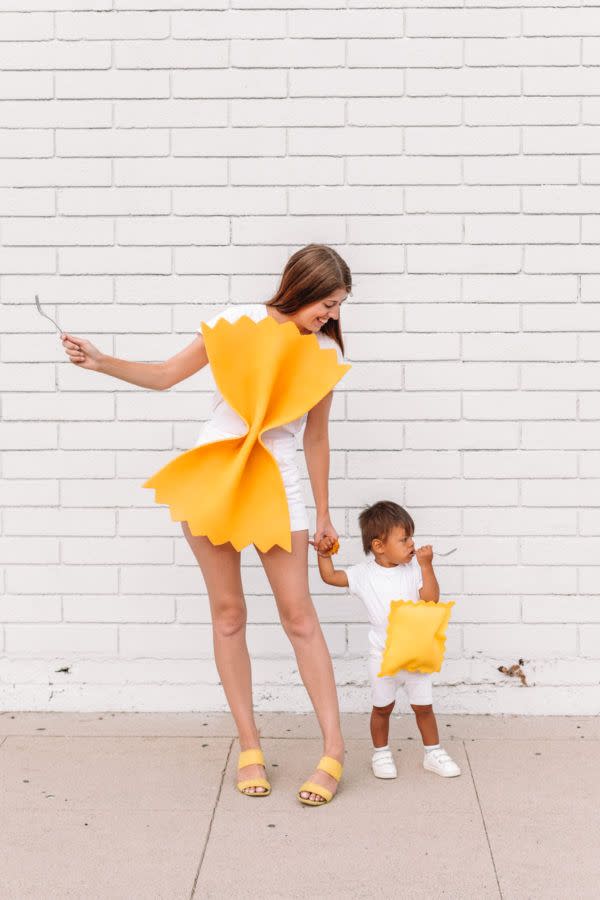 DIY Pasta Family Costume