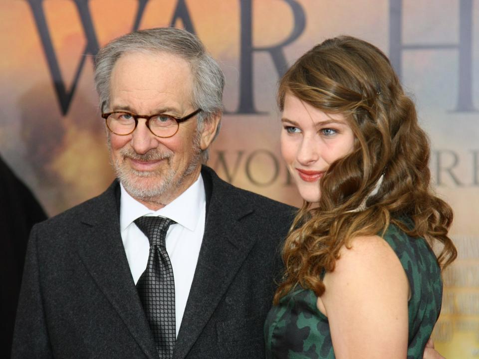 Steven Spielberg and daughter Destry Spielberg
