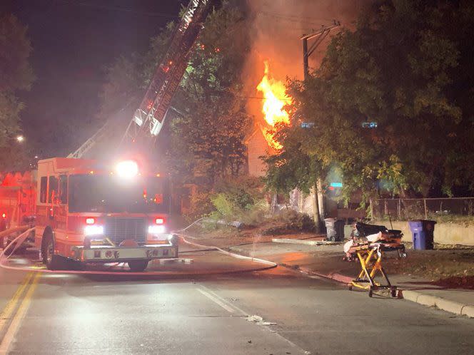 Riverside Drive, Mary Avenue fire