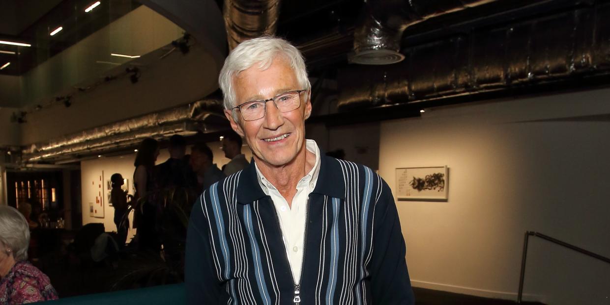 paul ogrady at a theatre press night in 2022