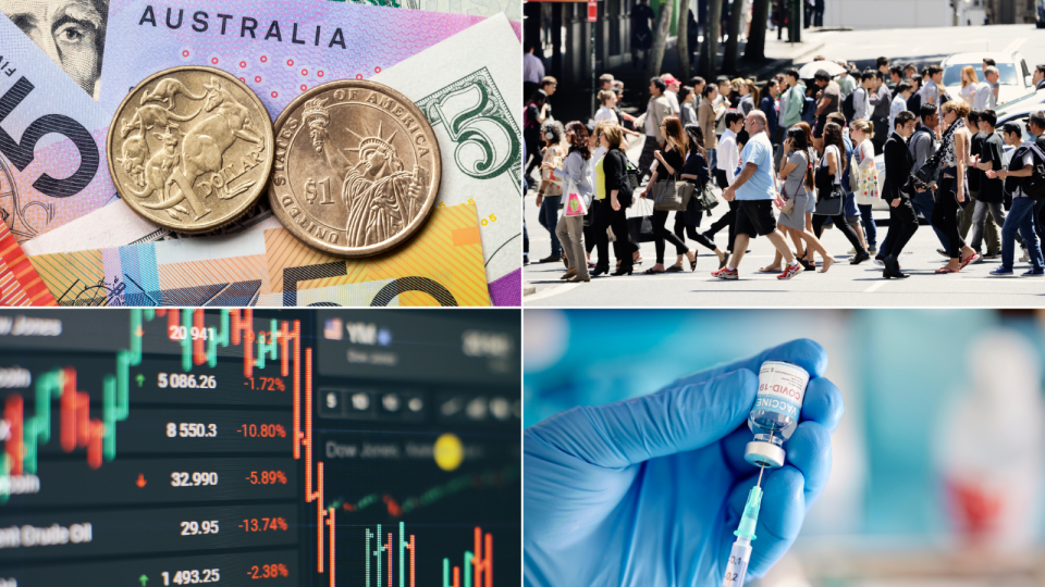 ASX to drop as NSW faces jab shortage for workers. Source: Getty