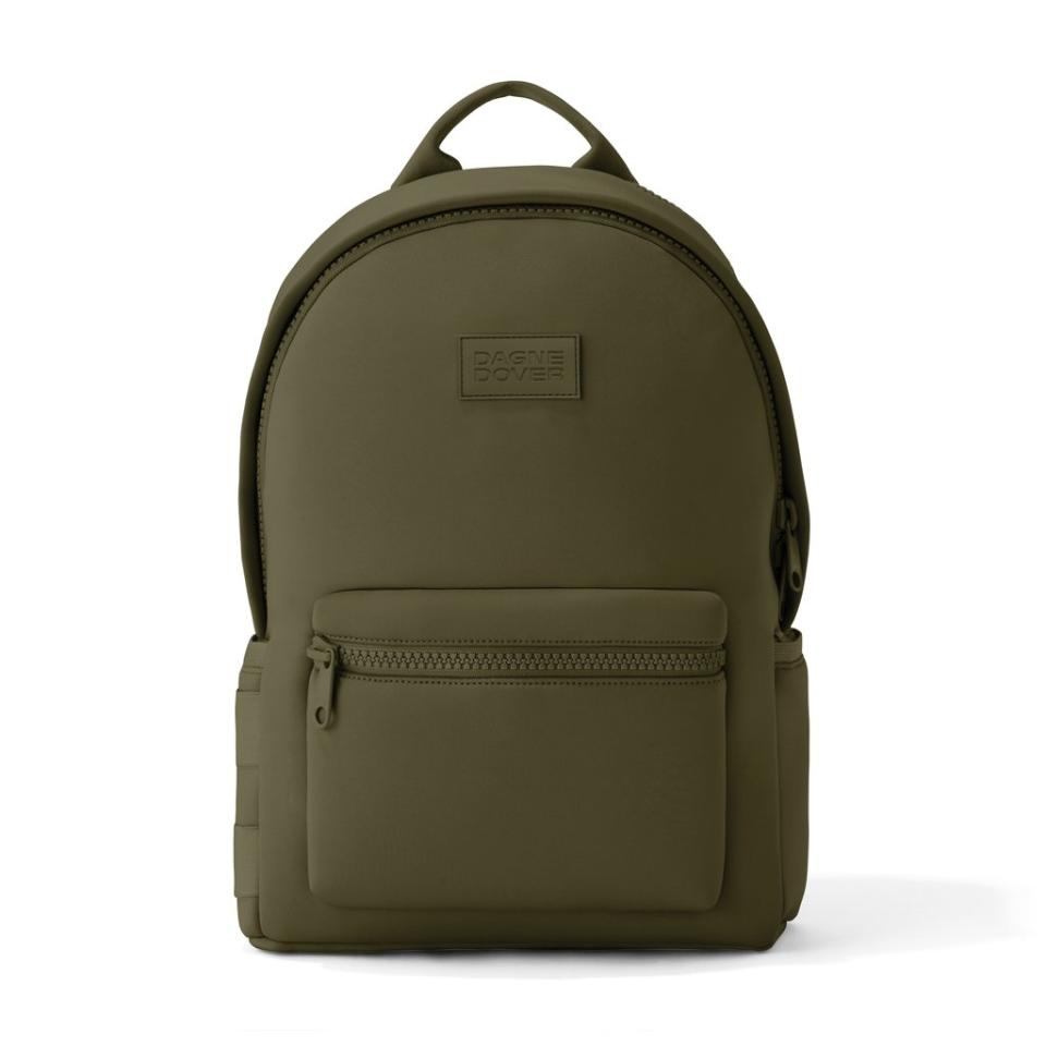 <p><a href="https://go.redirectingat.com?id=74968X1596630&url=https%3A%2F%2Fwww.dagnedover.com%2Fcollections%2Fthe-dakota-backpack%3FclickId%3D4658808226%23DarkMoss-Medium&sref=https%3A%2F%2Fwww.townandcountrymag.com%2Fleisure%2Ftravel-guide%2Fg38095097%2Fbest-carry-on-travel-backpacks%2F" rel="nofollow noopener" target="_blank" data-ylk="slk:Shop Now;elm:context_link;itc:0;sec:content-canvas" class="link ">Shop Now</a></p><p>Dakota Neoprene Backpack</p><p>dagnedover.com</p><p>$195.00</p>