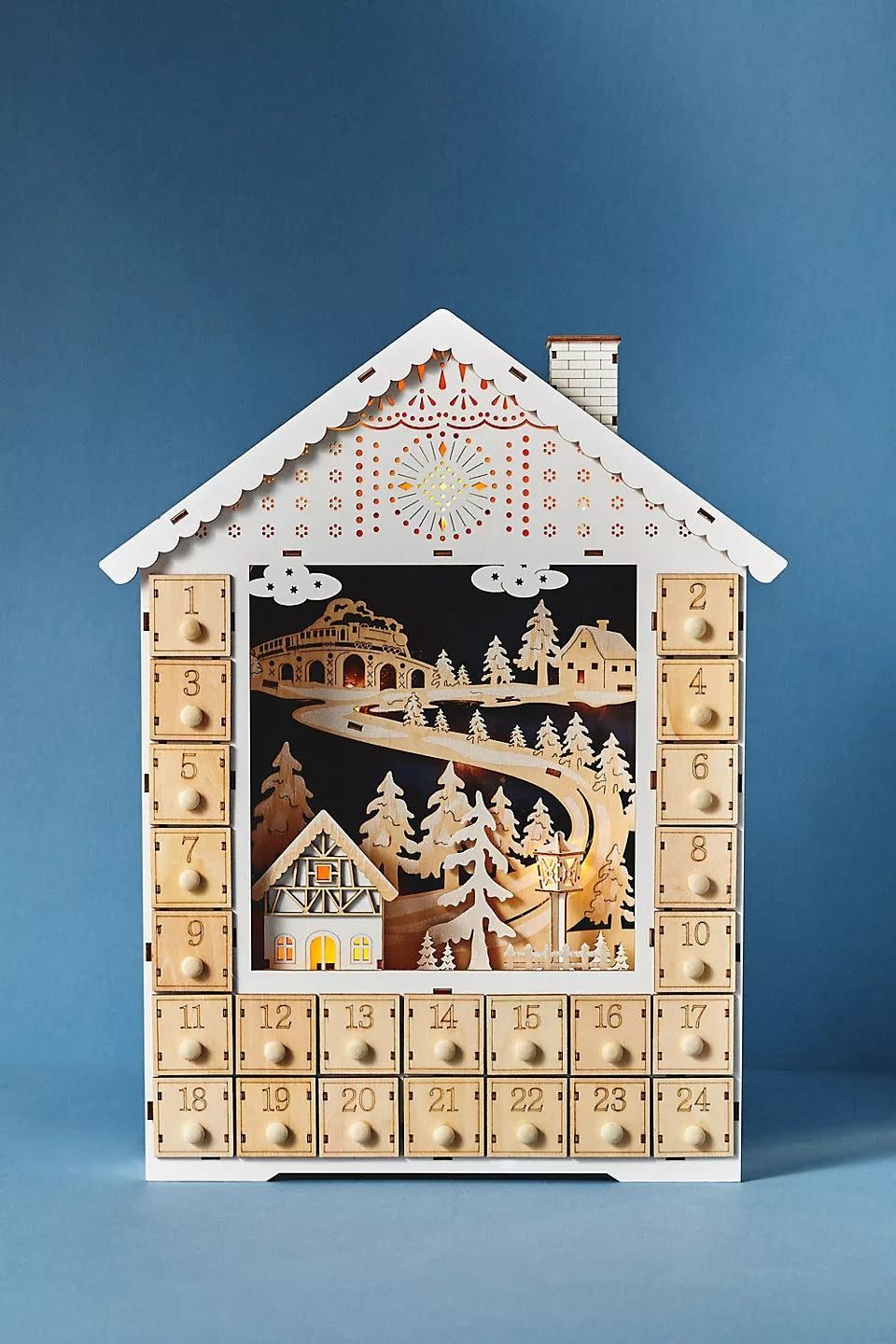 Hans Village Light-Up Advent Calendar