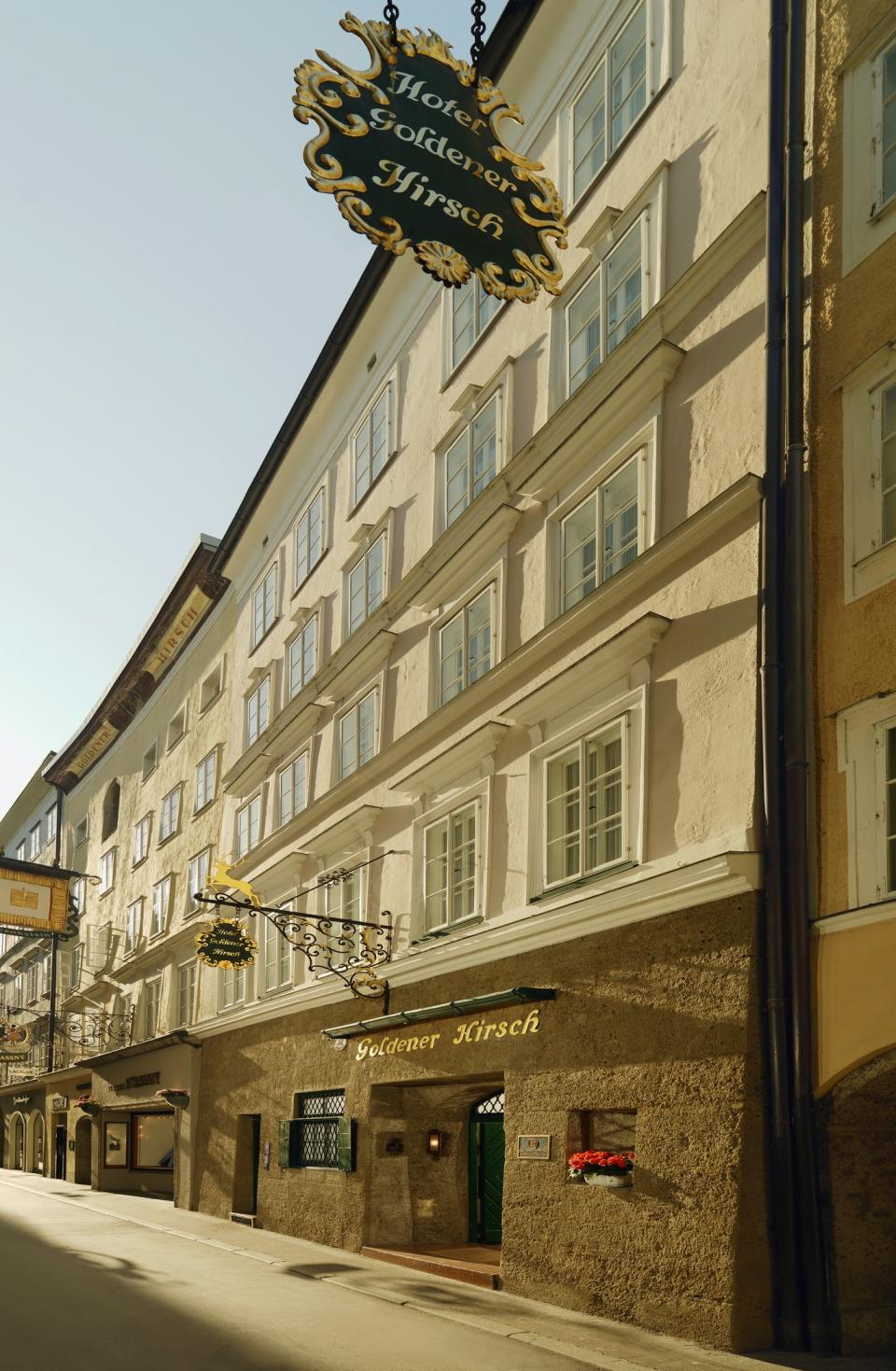 Hotel Goldener Hirsch, a Luxury Collection Hotel, has long been a celebrity favorite.