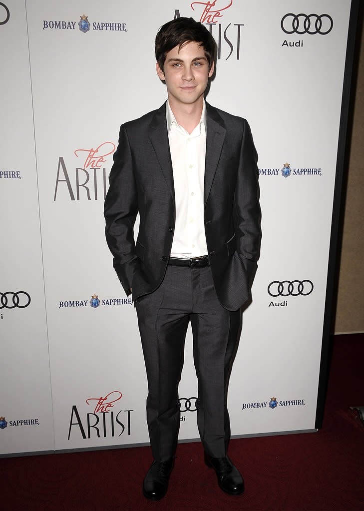 The artist LA Premiere 2011 Logan Lerman