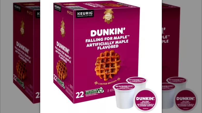 Falling For Maple k-cups