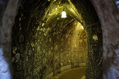 The grotto was restored in 2007 - Credit: CHRISTOPHER PLEDGER
