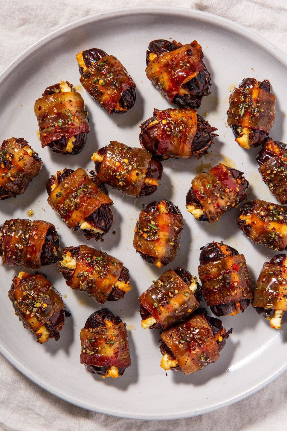 Bacon-Wrapped Dates