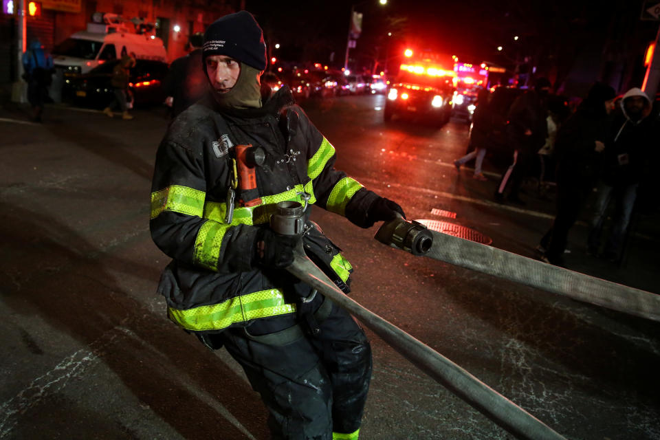 Apartment building fire in Bronx, N.Y., is deadliest in decades