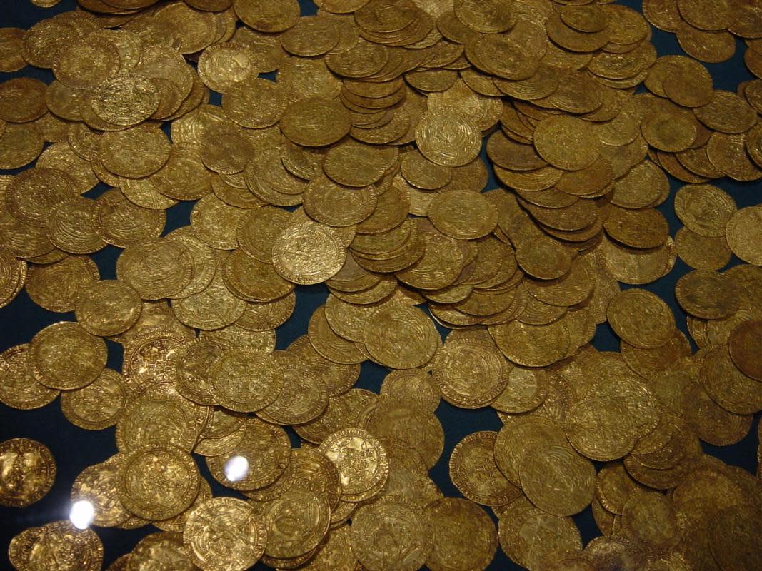 Gold coins