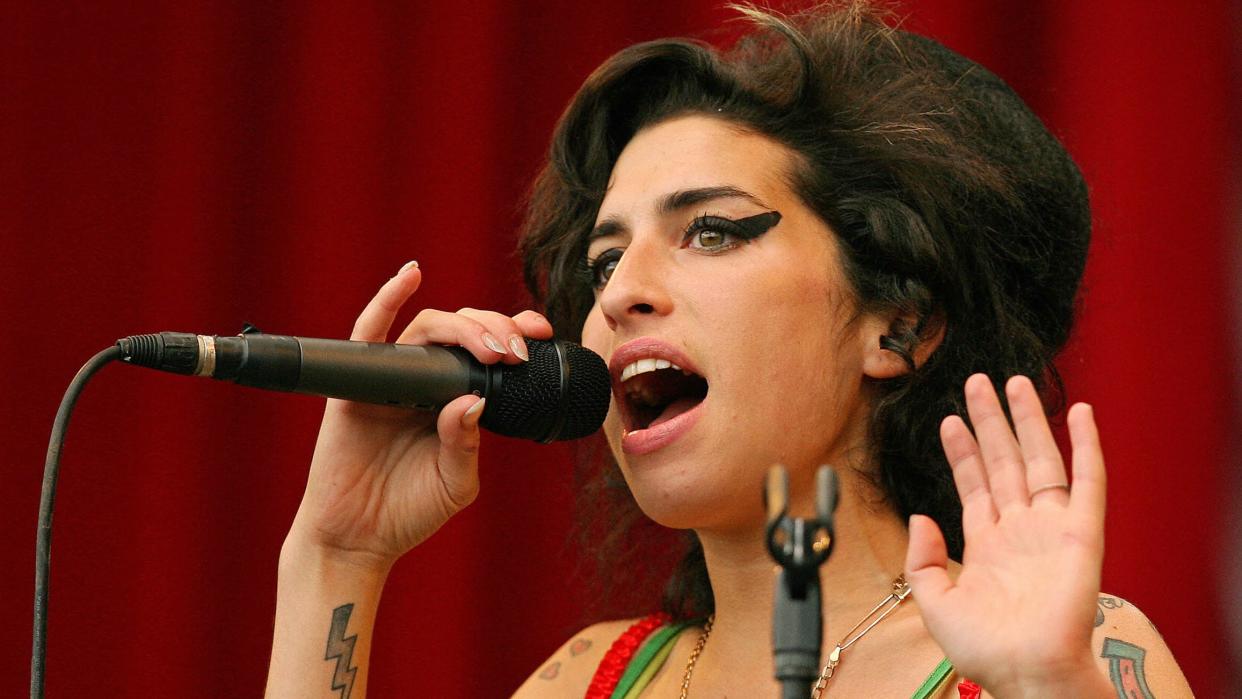 Amy Winehouse's music will feature heavily in the new biopic Back to Black. (Carl De Souza/AFP/Getty)