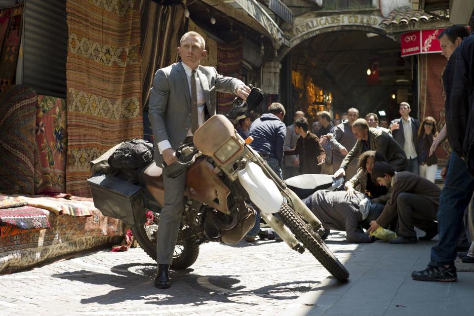 These Behind-the-Scenes Photos Show James Bond as You Rarely See Him