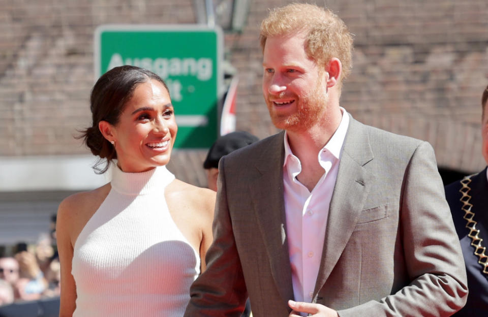 Prince Harry’s ‘Good Morning America’ interview team received a request from Buckingham Palace lawyers for an immediate copy of the sit-down while it was being aired credit:Bang Showbiz