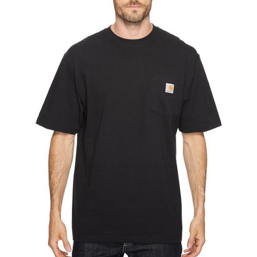 Carhartt Men's Loose Fit Heavyweight Short Sleeve Pocket T-Shirt