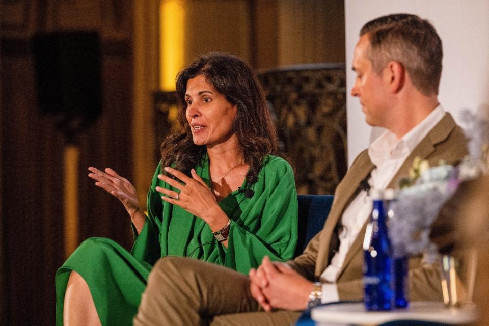 Tina Bhojwani at FN CEO Summit at the Plaza Hotel on August 3rd, 2022 in New York City, New York. - Credit: Kreg Holt