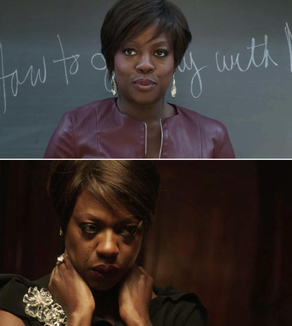 Alongside her work as Annalise in How to Get Away With Murder, which earned her an Emmy Award for Outstanding Lead Actress in a Drama Series in 2015, she's also had so many iconic film performances. In 2016, she won an Academy Award for Best Supporting Actress for her work in Fences.