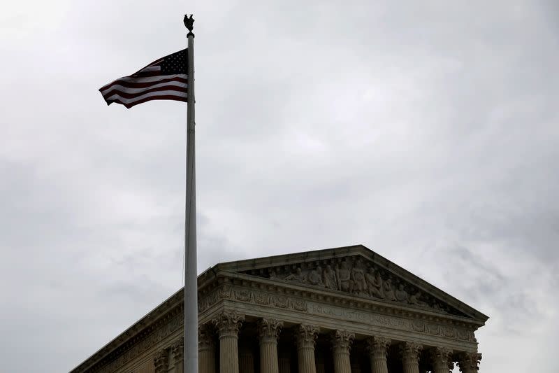 FILE PHOTO: The Supreme Court of the United States is seen in Washington, D.C.