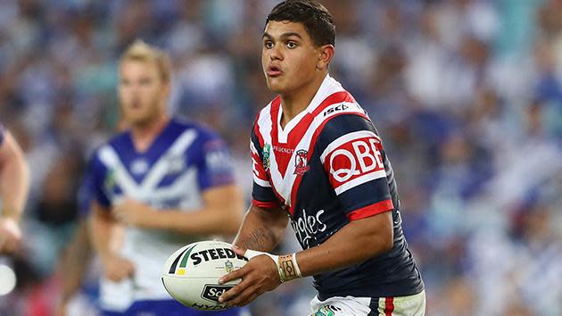 Scored two tries and was denied another by the video referee in the Roosters' loss to the Bulldogs.