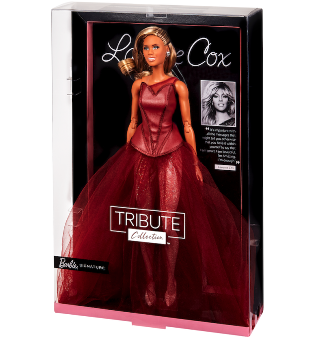 Cox assisted the team who designed the doll in choosing everything from sculpting of her body to the color of her dress. (Photo: Mattel)