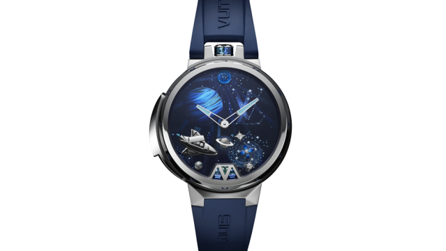 Sold at Auction: LOUIS VUITTON  TAMBOUR MOON FLYING TOURBILLON