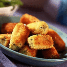 <p>An ideal side dish for any meat or fish main dish, these potato croquettes will please your guests no end.</p><p><strong>Recipe: <a href="https://www.goodhousekeeping.com/uk/food/recipes/a538209/croquette-potatoes/" rel="nofollow noopener" target="_blank" data-ylk="slk:Croquette potatoes;elm:context_link;itc:0;sec:content-canvas" class="link ">Croquette potatoes</a></strong></p>