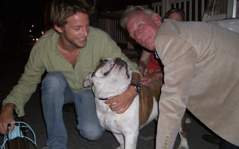 Jenson Button with his father in Montreal during the race weekend of the 2007 Canadian Grand Prix - Credit: Jenson Button