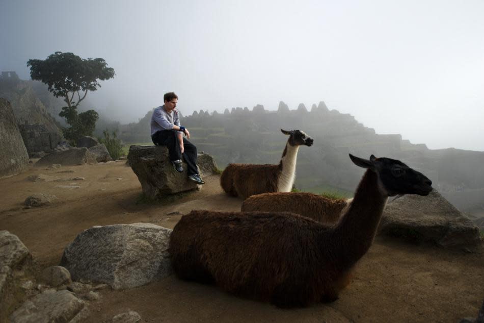 Ryan Doyle in Machu Picchu