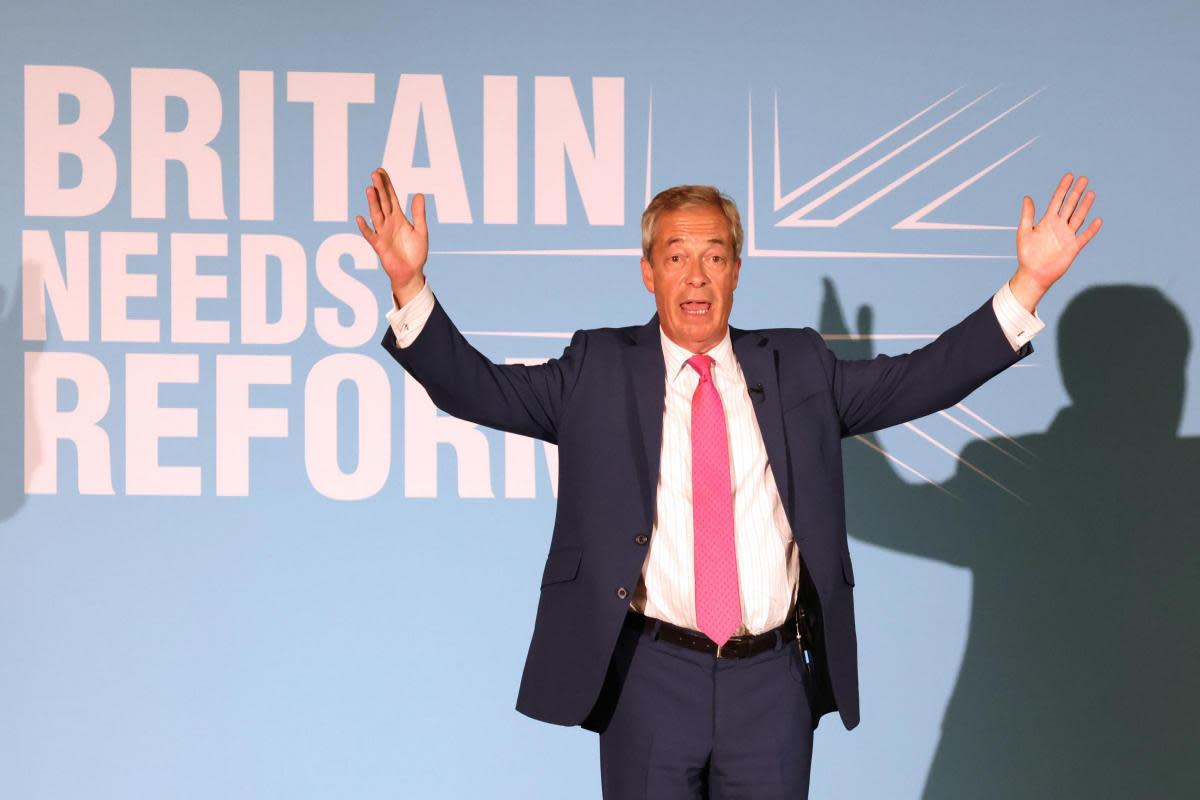 Nigel Farage, the party’s leader, pledged to put the party under “much stricter control” <i>(Image: PA)</i>