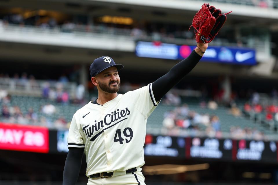 Pablo Lopez joined the Twins in a trade with the Marlins prior to the 2023 season.