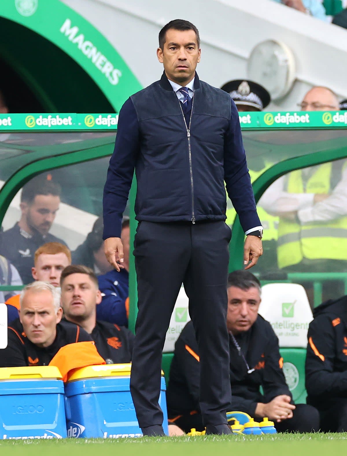 Giovanni Van Bronckhorst backs his Rangers squad (Steve Welsh/PA) (PA Wire)